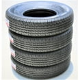 Transeagle ST Radial II, Set of 4 Trailer Tires, Steel Belted, Size 235