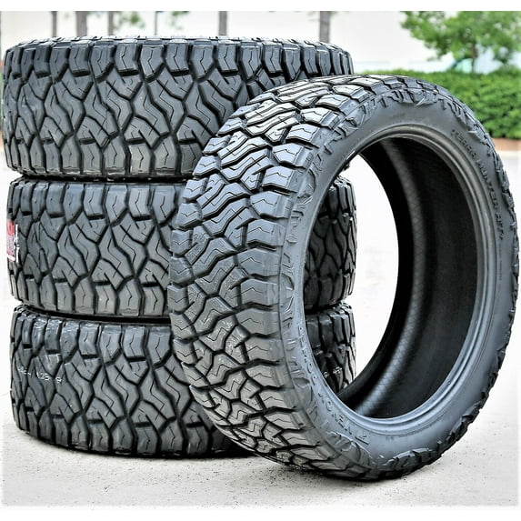 Set of 4 Venom Power Terra Hunter R/T+ 33X12.50R20 114Q E 10 Ply Rugged Terrain Light Truck Tires