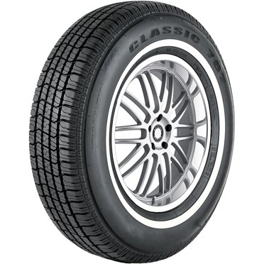 4 New Vercelli Classic 787 Tires 215/75R15 100S A/S All Season – White Sidewall, Touring, 28" Diameter