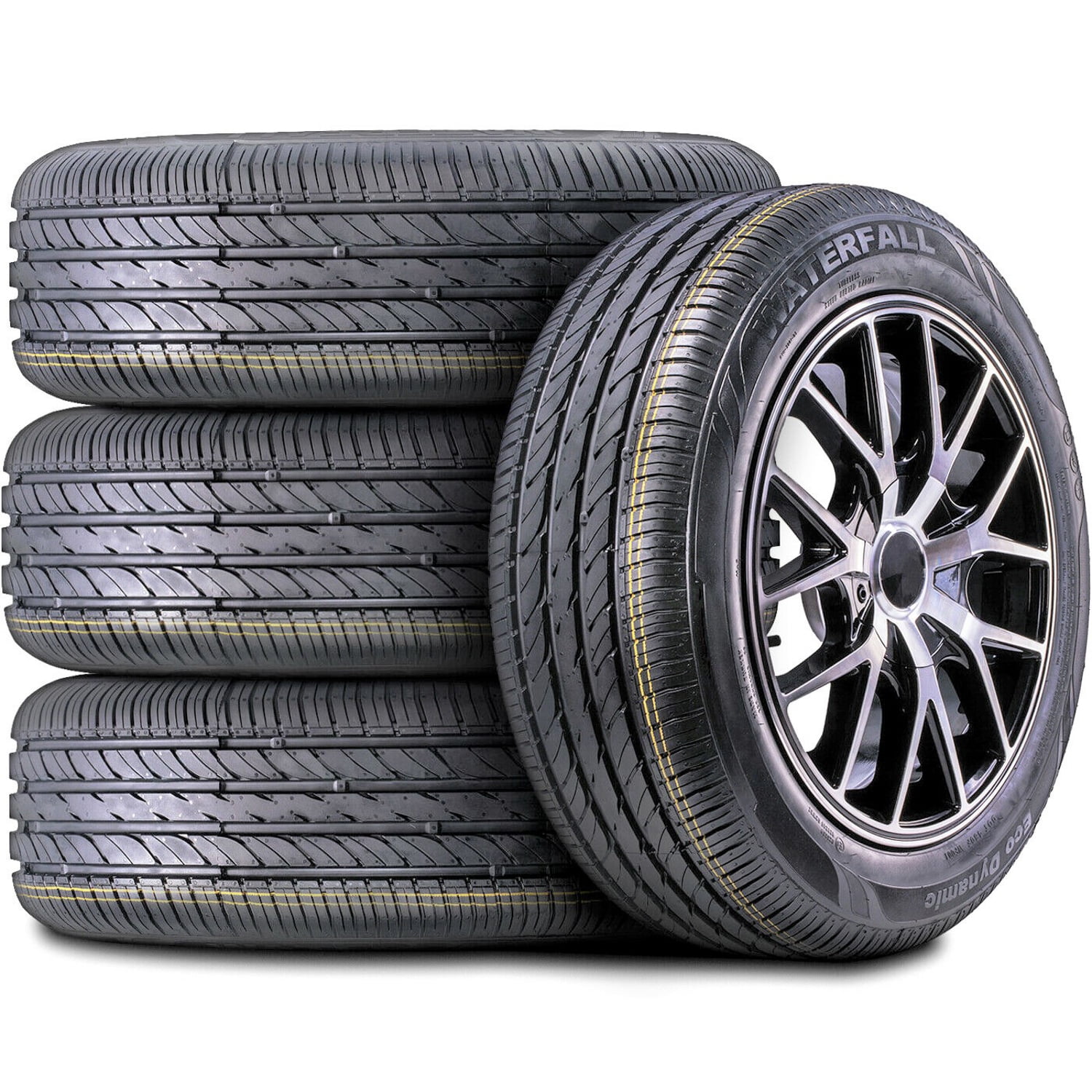 Waterfall Set of 4 (FOUR) Waterfall Eco Dynamic 215/60R16 95H A/S Performance Tires Fits: 2013-20 Ford Fusion S, 2008-12 Honda Accord LX-P Simolary simolary.com