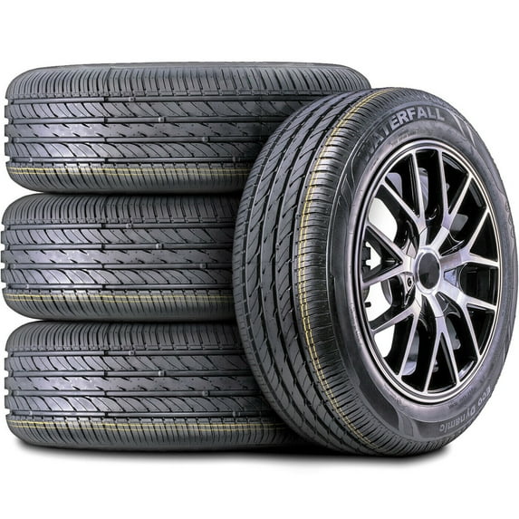 Set of 4 (FOUR) Waterfall Eco Dynamic 235/50R18 97W AS A/S High Performance Tires Fits: 2013-19 Ford Escape Titanium, 2010-13 Chevrolet Impala LTZ