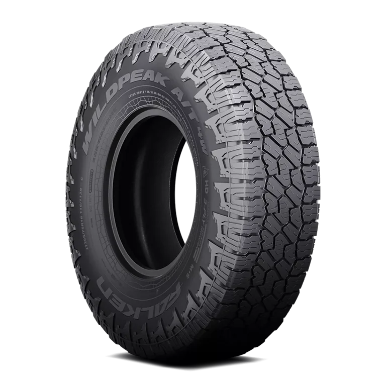 Set of 4 Falken Wildpeak A/T4W LT265/70R17/10 10-Ply 123S Tires