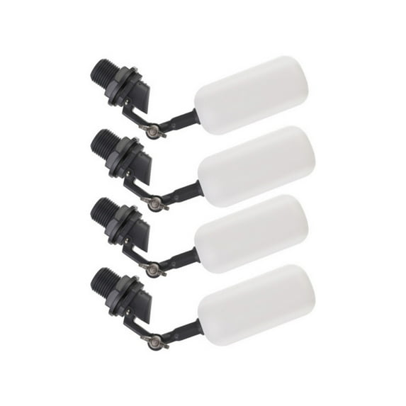 Set of 4 Float Valves Replacement Valves Automatic Water Refill Valves Plastic Texture Suitable for Home Humidifiers
