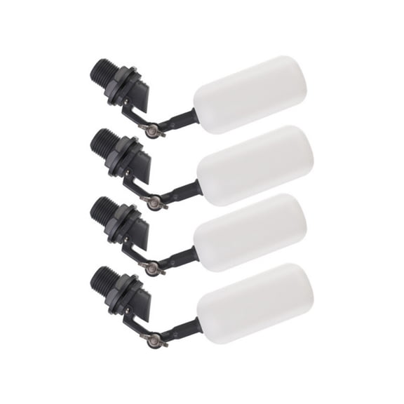 Set of 4 Float Valves Replacement Valves Automatic Water Refill Valves Plastic Texture Suitable for Home Humidifiers