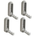 thumbnail image 1 of Set of 4 Foldable Wall Hook Space Efficient Wall Mounted Hook Small Designs Folding Wall Hook for Bathrooms & Closets, 1 of 16