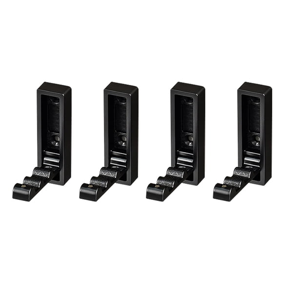 Set of 4 Foldable Wall Mounted hook Invisible Wall hook 70mm for Space Saving