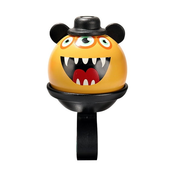 Set of 4 Folding Bike Bell Adult Road Ring Child Baby Orange