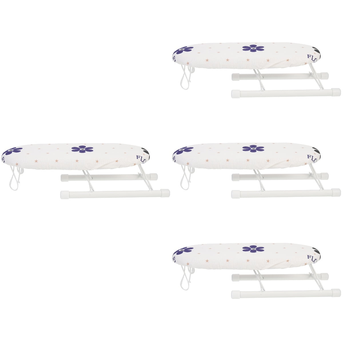 Set of 4 Folding Sleeve Ironing Board Ironing Sleeve Board Laptop Desk