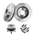 thumbnail image 1 of Set of 4 Front 276mm Brake Disc Rotors-Wheel Hub Bearing Assembly For 2009 Dodge Caliber, 1 of 10