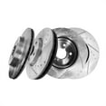 thumbnail image 1 of Set of 4 Front 321mm-Rear 315mm Drilled Slotted Brake Disc Rotors For 2013-2015 Chevrolet Malibu, 1 of 8