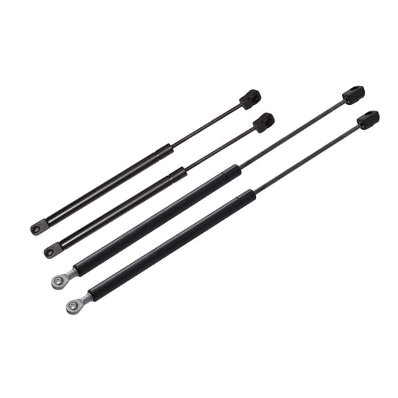 Set of 4 Front Hood-Rear Back Glass Lift Support For 1997-2002 Ford Expedition Original hood