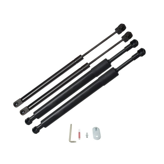 Set of 4 Front Hood-Rear Tailgate Lift Support For 2004 Ford F-150 Original hood