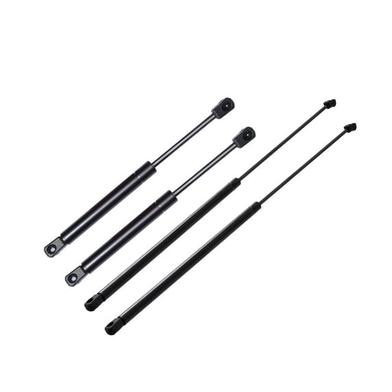 Set of 4 Front Hood-Rear Trunk Lid Lift Support For 1999 2000 Audi A6 Quattro