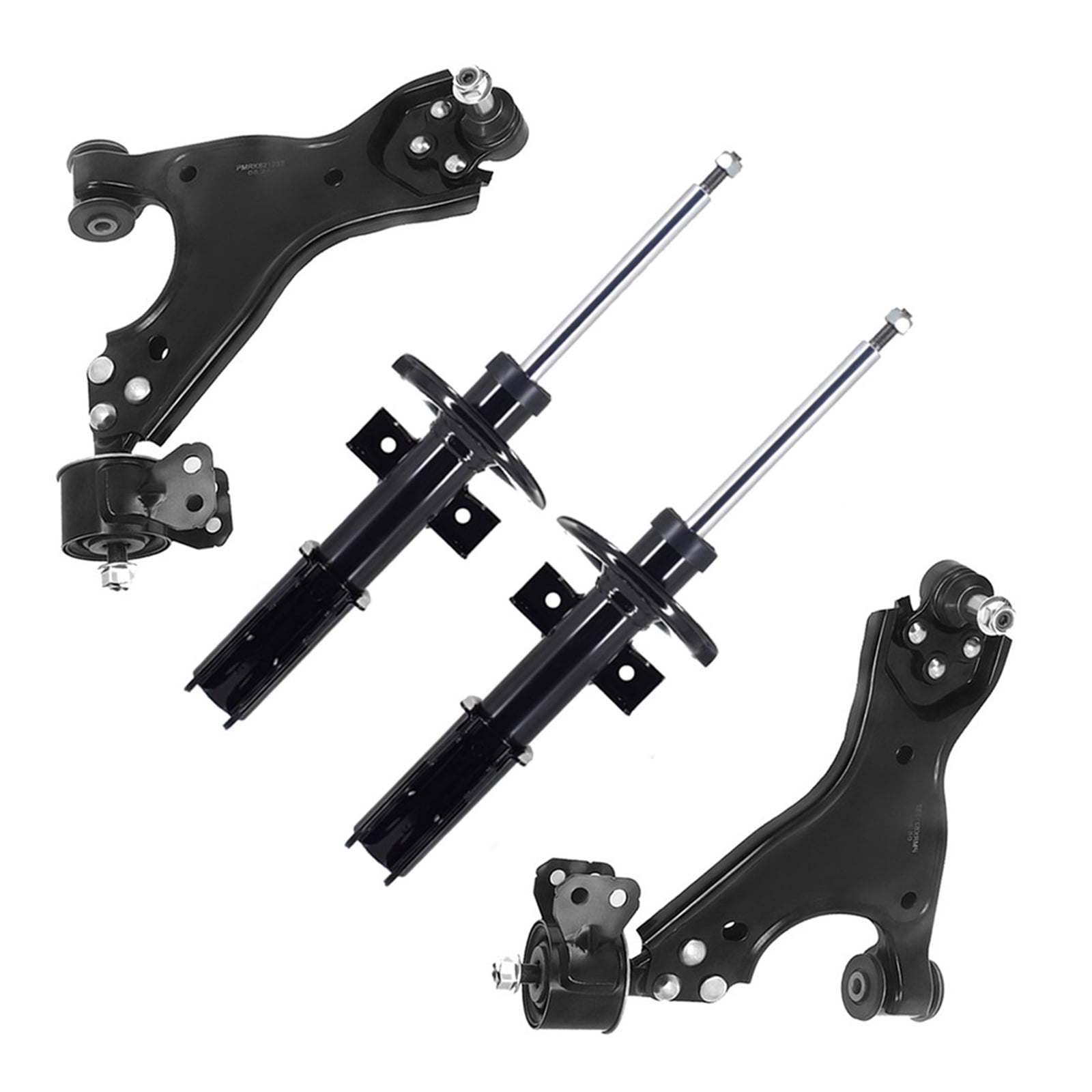 Set of 4 Front Lower Control Arm Ball JointSuspension Strut Assembly
