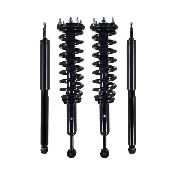 Set of 4 Front Quick Complete Strut-Coil Spring-Rear Shock For 2007-2021 Toyota Tundra Tundra TRD Package