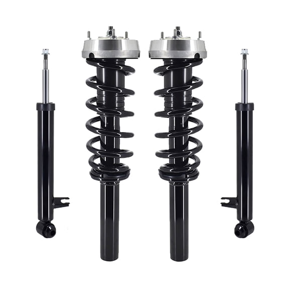 Set of 4 Front Quick Complete Strut-Coil Spring-Rear Shock For 2008-2014 BMW X6 xDrive35i