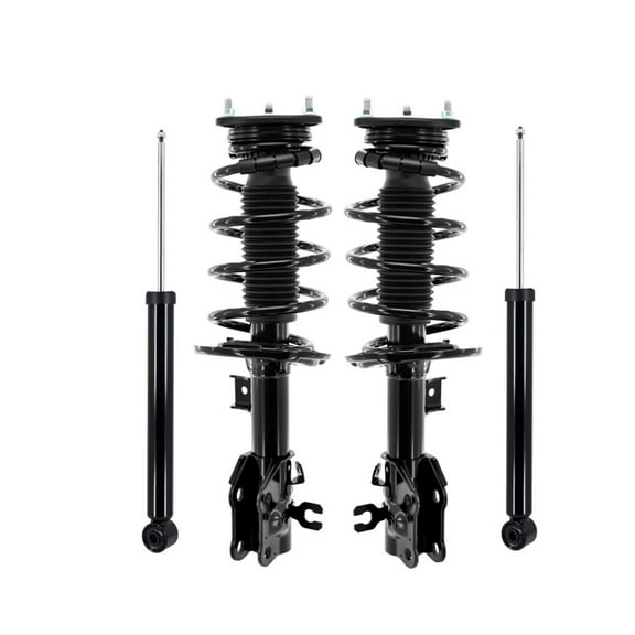 Set of 4 Front Quick Complete Strut-Coil Spring-Rear Shock For 2014-2017 Mazda 6