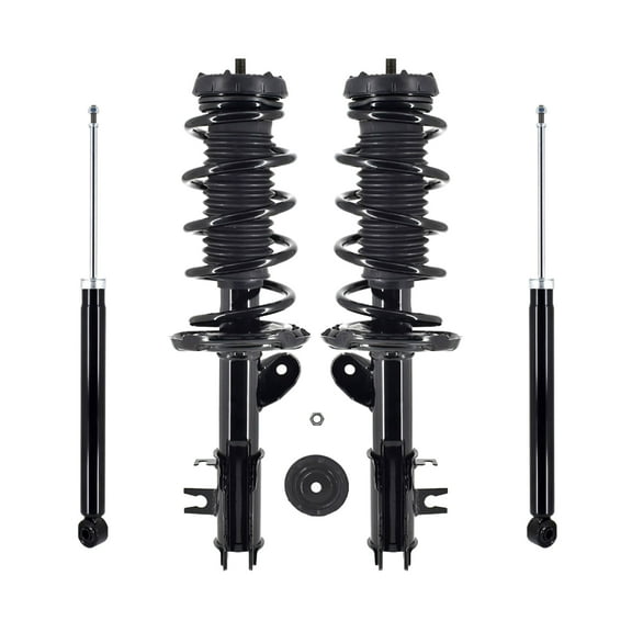 Set of 4 Front Quick Complete Strut-Coil Spring-Rear Shock For 2015-2022 Chevrolet Trax FWD