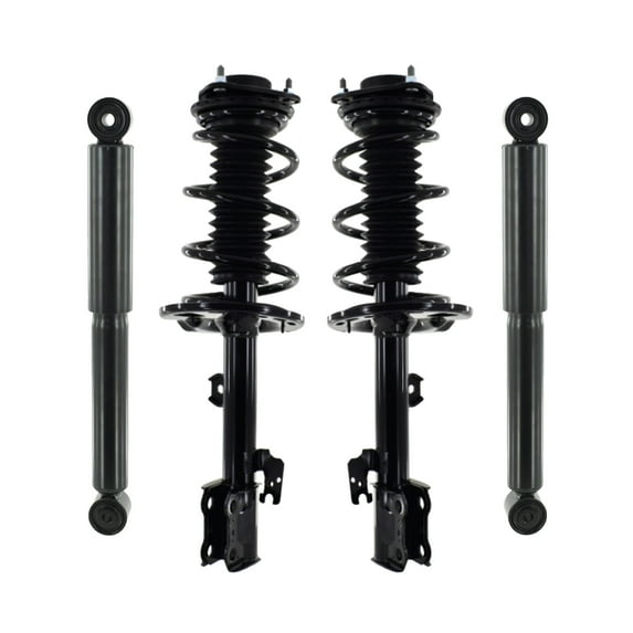 Set of 4 Front Quick Complete Strut-Coil Spring-Rear Shock For 2016-2022 Lexus RX350 Base