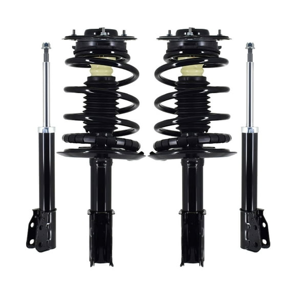 Set of 4 Front Quick Complete Strut-Coil Spring-Rear Strut For 1990-1999 Buick Lesabre