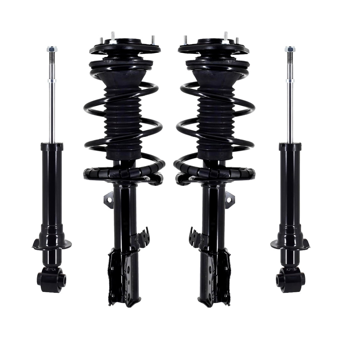 Set Of 4 Front Quick Complete Strut Coil Spring Rear Strut For 2000