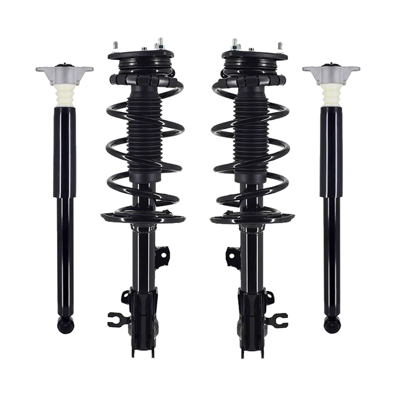 Set of 4 Front Quick Complete Strut-Rear Shock Kit For 2013-2016 Mazda ...