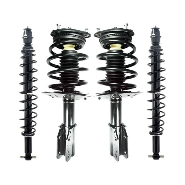 Set of 4 Front Quick Complete Strut-Rear shock conversion kit For 2006-2011 Buick Lucerne