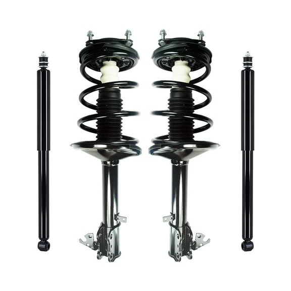 Set of 4 Front Quick Strut-Rear Shock For 1996-2000 Toyota Rav4 Base, AWD