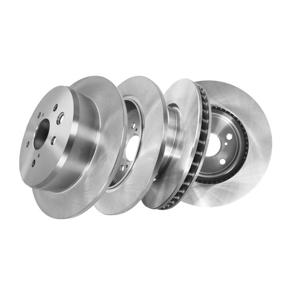 Lexus Rotors Set of 4 Front-Rear Brake Disc Rotors For 2006-2008 Lexus IS250 Base ...