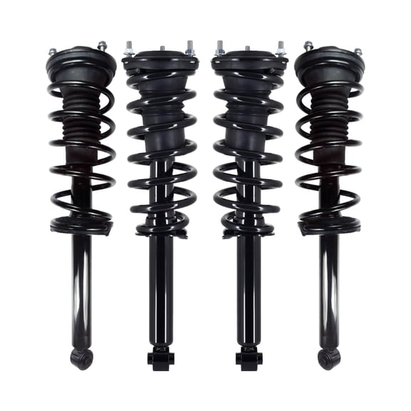 Set of 4 Front-Rear Quick Complete Strut-Coil Spring For 1990-1994 Lexus Ls400