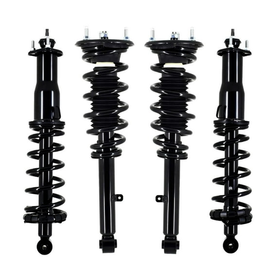 Set of 4 Front-Rear Quick Complete Strut-Coil Spring For 1998-2000 Lexus GS400