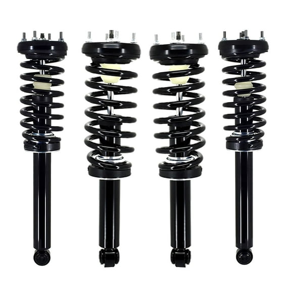 Set of 4 Front-Rear Quick Complete Strut-Coil Spring For 2000-2002 Jaguar S-Type