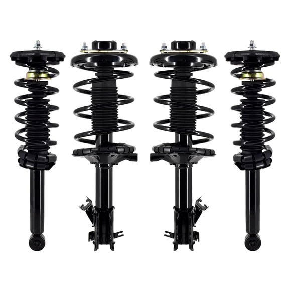 Set of 4 Front-Rear Quick Complete Strut-Coil Spring For 2000 Nissan Maxima