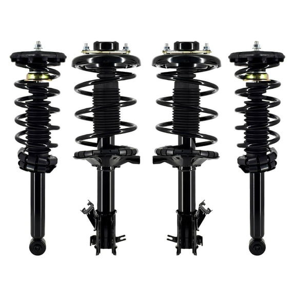Set of 4 Front-Rear Quick Complete Strut-Coil Spring For 2000 Nissan Maxima