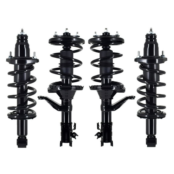 Set of 4 Front-Rear Quick Complete Strut-Coil Spring For 2002-2006 Honda CR-V