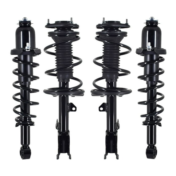 Set of 4 Front-Rear Quick Complete Strut-Coil Spring For 2004-2009 Toyota Prius Hybrid