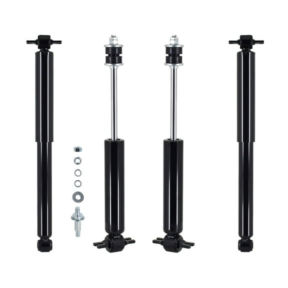 Set of 4 Front-Rear Shock Absorber For 1971-1982 Chevrolet Impala Wagon Monotube Performance Upgrade, Police Car and Taxi