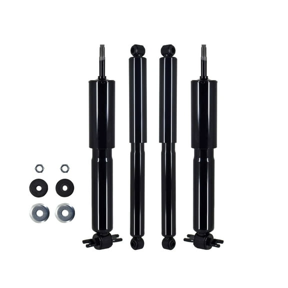 Set of 4 Front-Rear Shock Absorber For 1998-2007 Mazda B3000 w/ Coil Spring Front Suspension