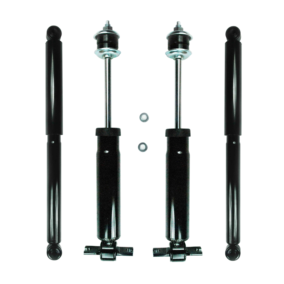 4PCS Front Rear Shocks Absorbers Assembly for 2002-2008 Dodge Ram 1500 4PCS Front Rear Shocks Absorbers Assembly for 2002-2008 Dodge Ram 1500