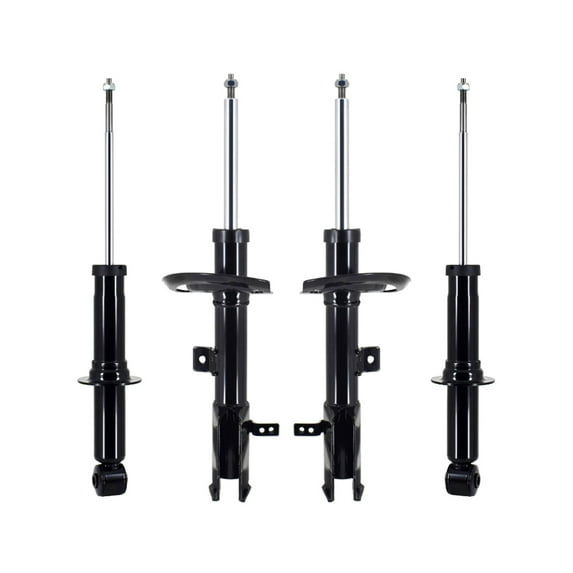 Set of 4 Front-Rear Suspension Bare Strut Assembly For 2007-2012 Dodge Caliber