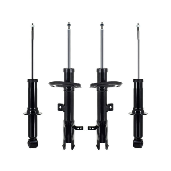 Set of 4 Front-Rear Suspension Bare Strut Assembly For 2007-2012 Dodge Caliber