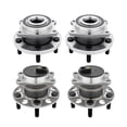 thumbnail image 1 of Set of 4 Front-Rear Wheel Bearing-Hub Assembly For 2007-2010 Chrysler Sebring, 1 of 9