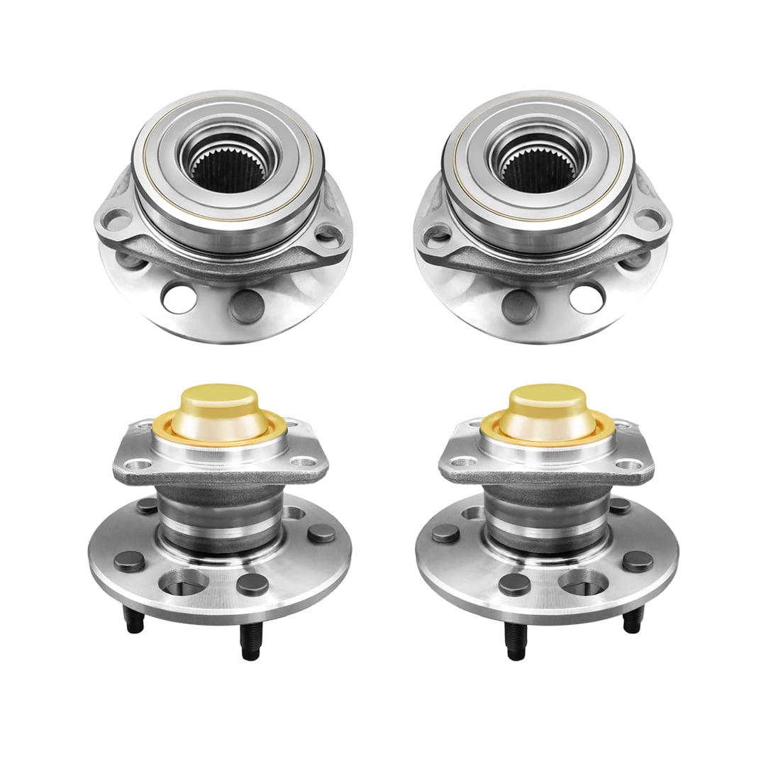 Set of 4 Front-Rear Wheel Hub Bearing Assembly For 1989 1990 Buick ...