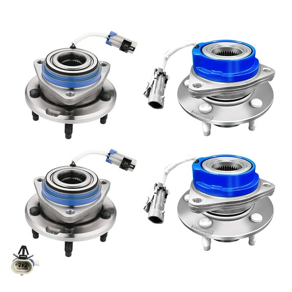 Set of 4 Front-Rear Wheel Hub Bearing Assembly For 2002-2006 Buick Rendezvous