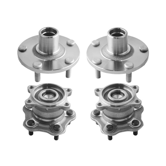 Set of 4 Front-Rear Wheel Hub Bearing Assembly For 2002-2006 Nissan Altima 4-Wheel ABS