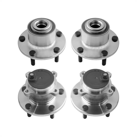 Set of 4 Front-Rear Wheel Hub Bearing Assembly For 2004 2005 Mazda 3 L4