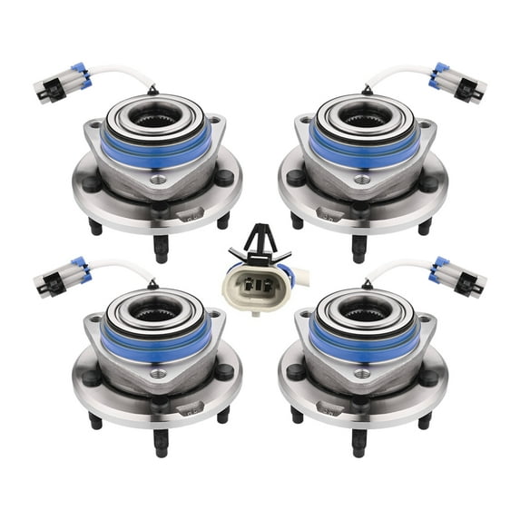 Set of 4 Front-Rear Wheel Hub Bearing Assembly For 2005 Buick Terraza AWD