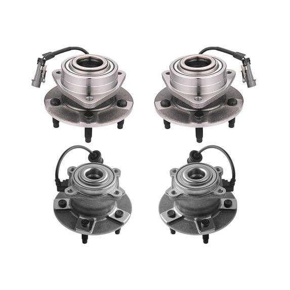 Set of 4 Front-Rear Wheel Hub Bearing Assembly For 2006 Pontiac Torrent