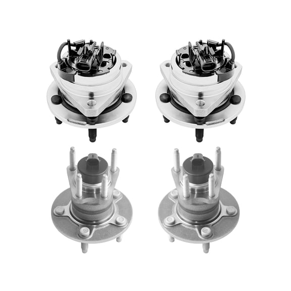 Set of 4 Front-Rear Wheel Hub Bearing Assembly For 2008 Chevrolet Cobalt L4 2.0L