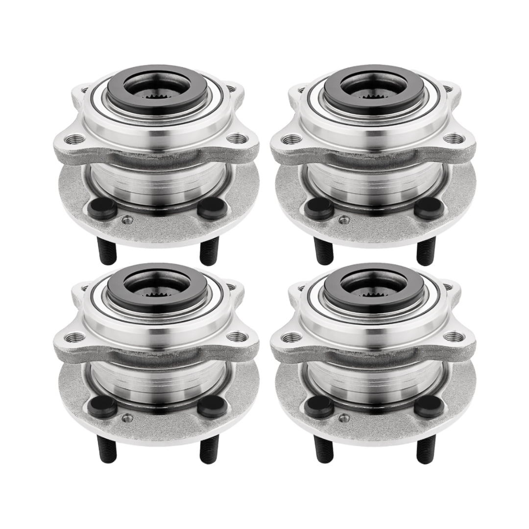 Set of 4 FrontRear Wheel Hub Bearing Assembly For 20112015 Kia